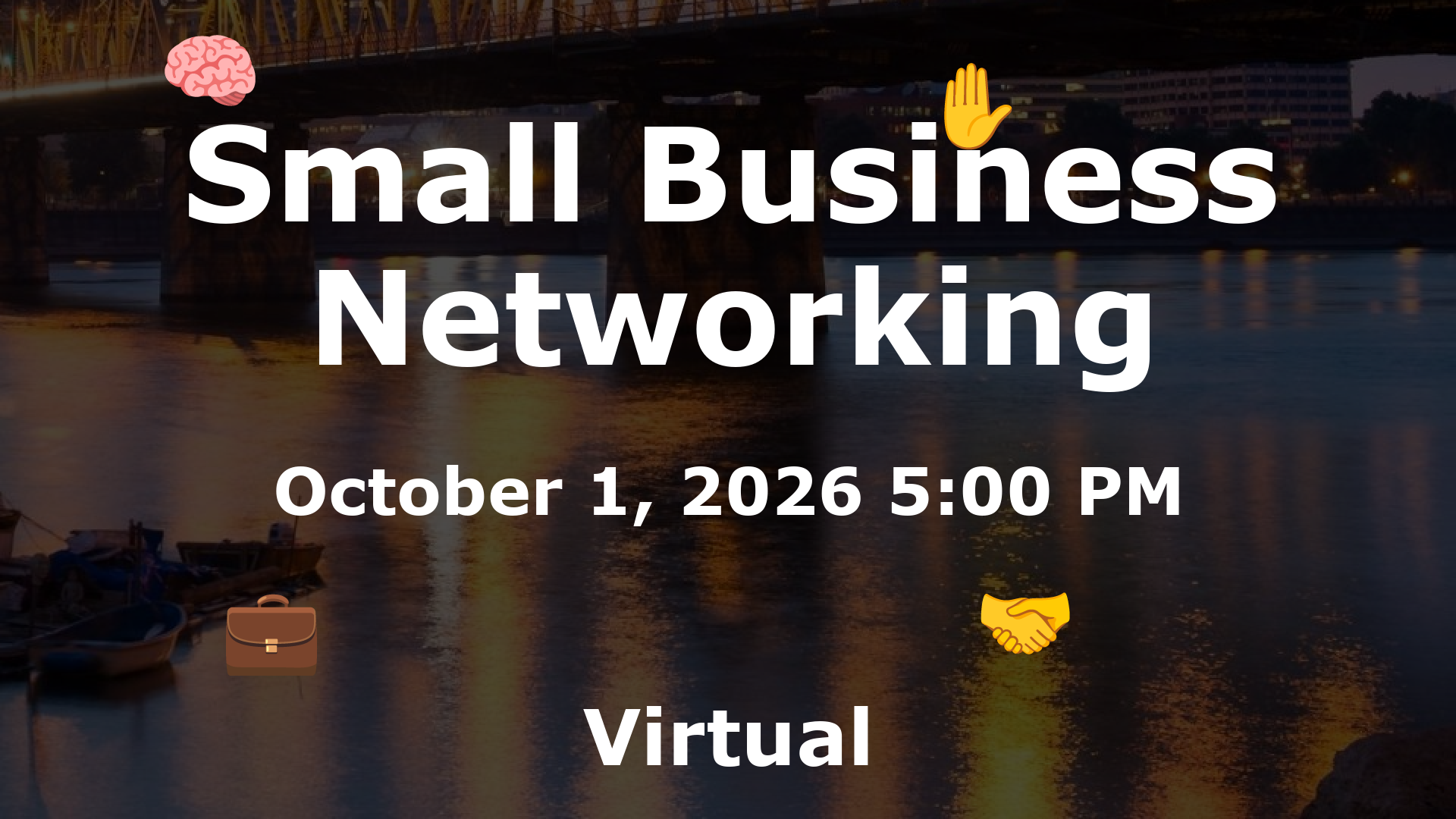 Small Business Networking event image